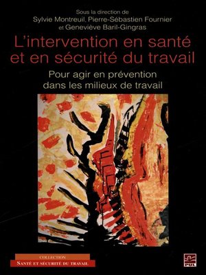 cover image of L'intervention en santé et en sécurité du travail